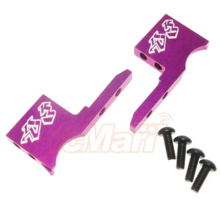 3Racing Aluminum Front Bulkhead Cover For Sakura D3 1