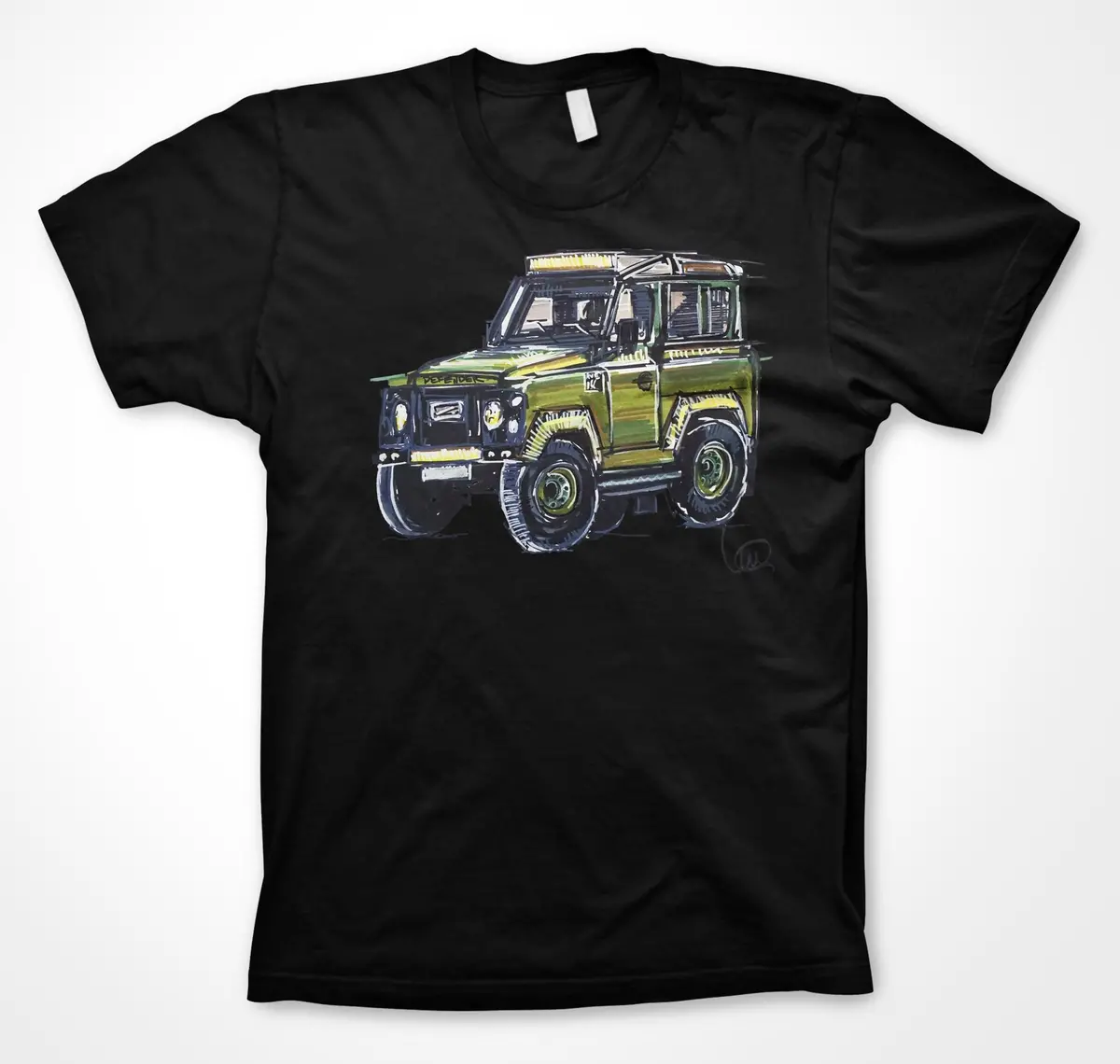 Land Rover Defender #Continuouscar Unisex T-Shirt 2