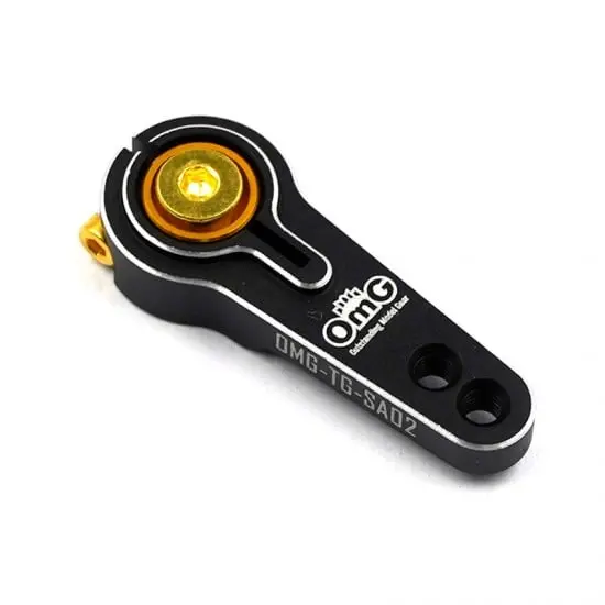 Omg 25T Aluminum Servo Horn Type C Gold 1