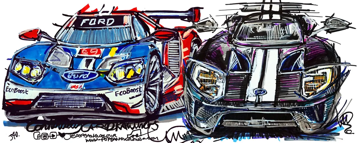 Ford Gt's | #Continuouscar | Mug 1