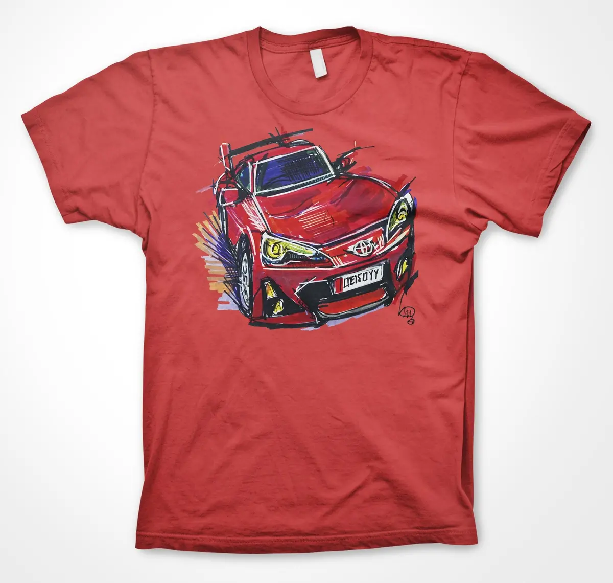 Toyota Gt86 #Continuouscar Unisex T-Shirt 2