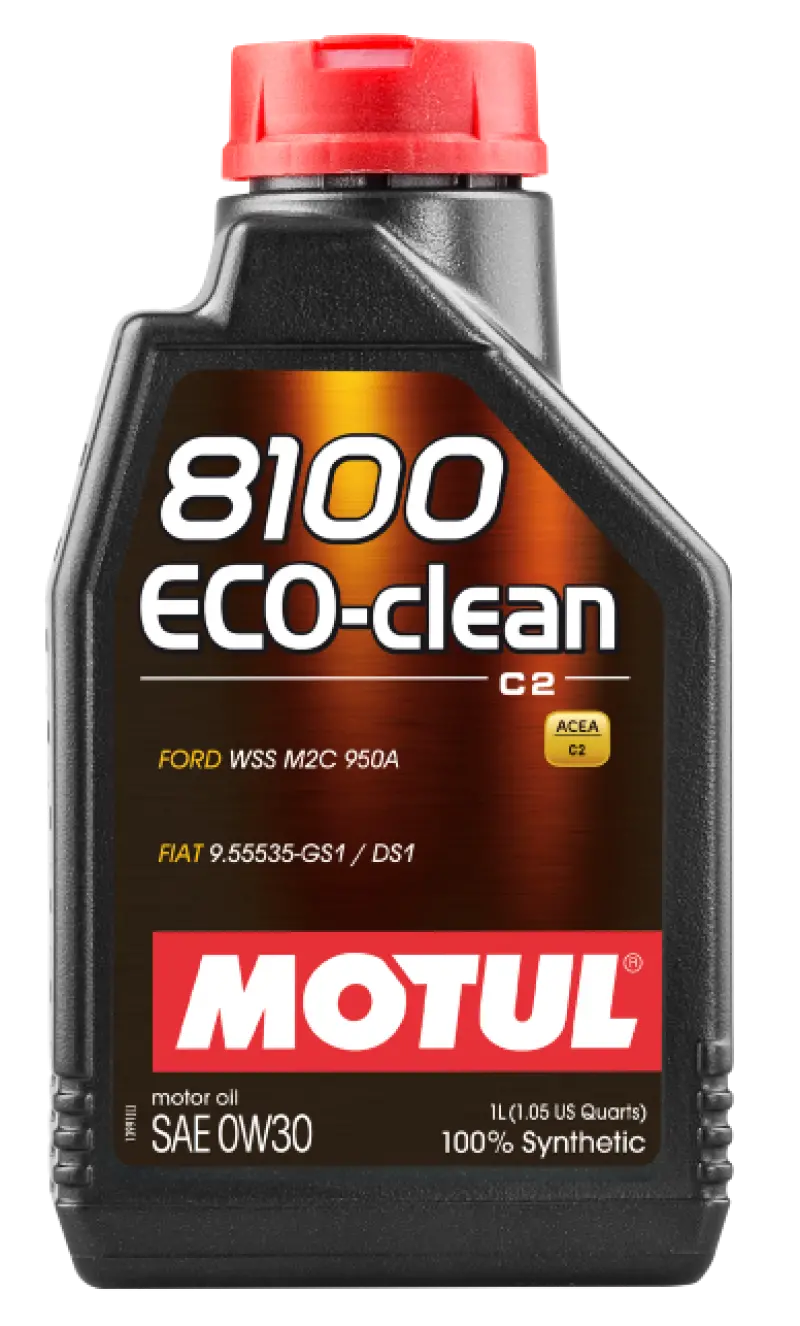 Motul 1L Synthetic Engine Oil 8100 Eco-Clean 0W30 1L 1