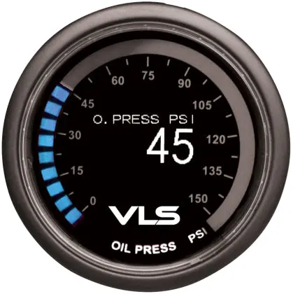 Revel Vls 52Mm 0-150Psi Digital Oled Oil Pressure Gauge 1