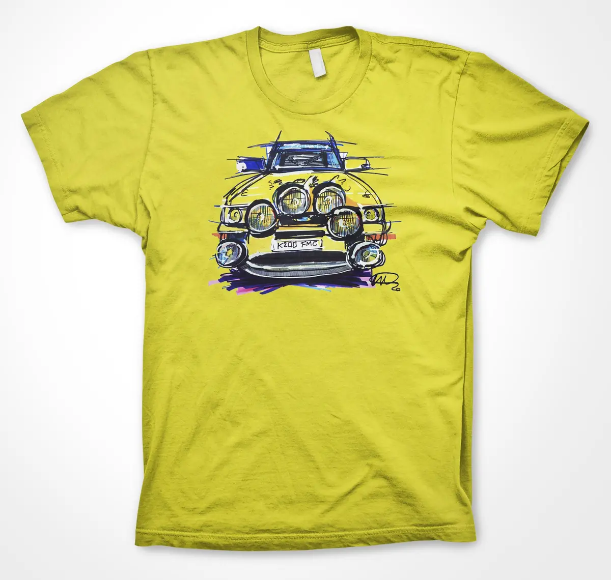 Ford Escort Cosworth Rally Continuouscar Unisex T-Shirt – Iconic WRC Design