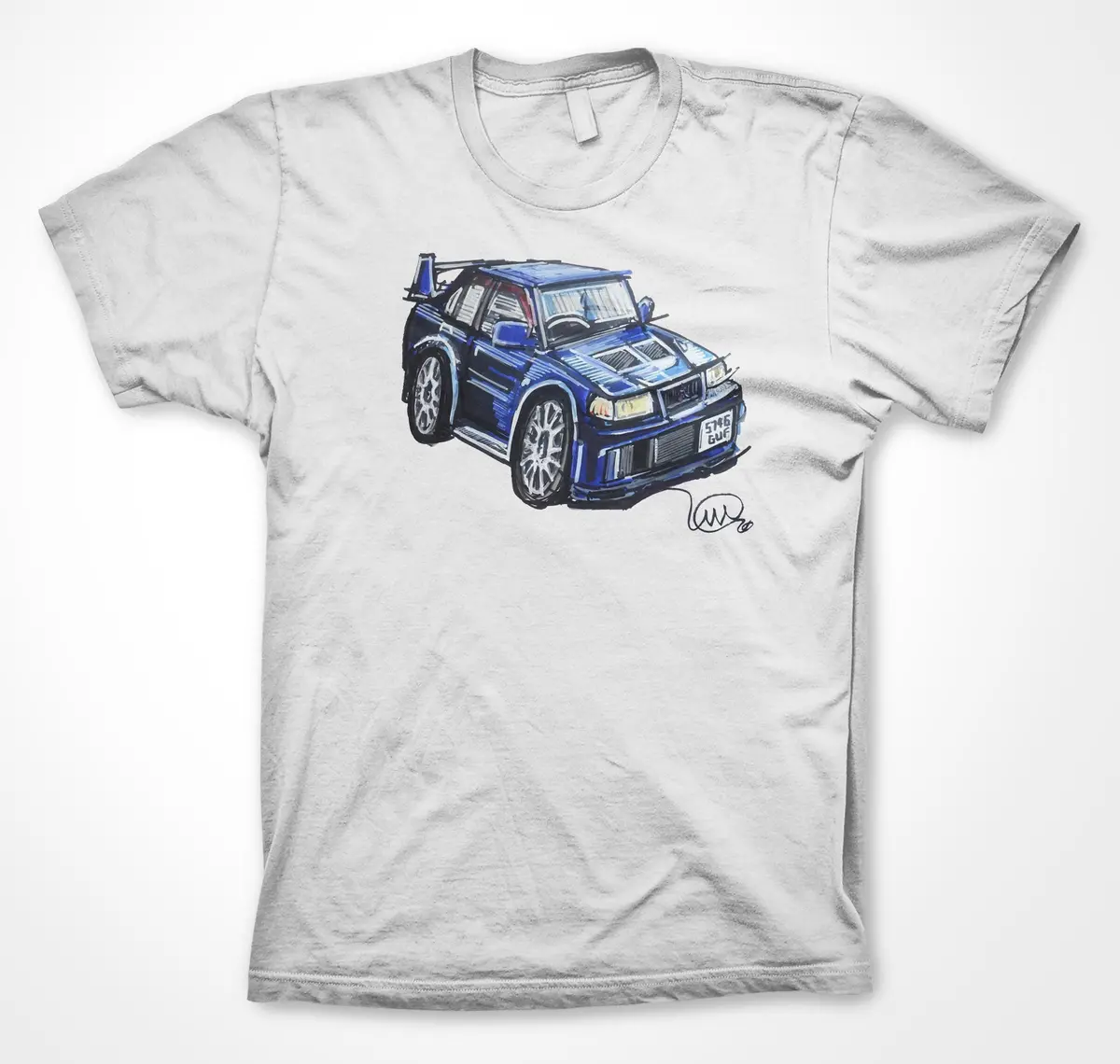 Mitsubishi Evo Vi #Continuouscar Unisex T-Shirt 3