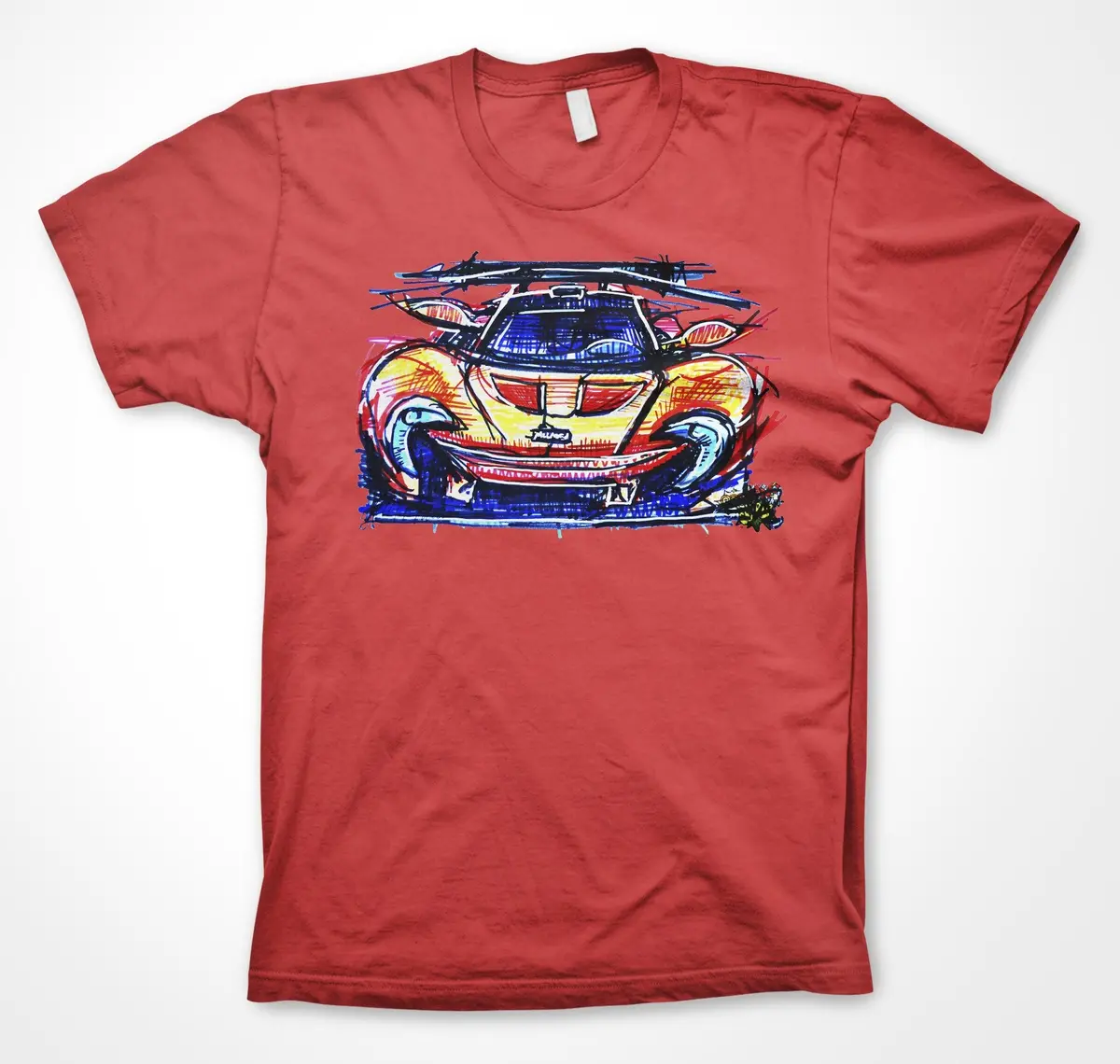 Mclaren P1 #Continuouscar Unisex T-Shirt 1