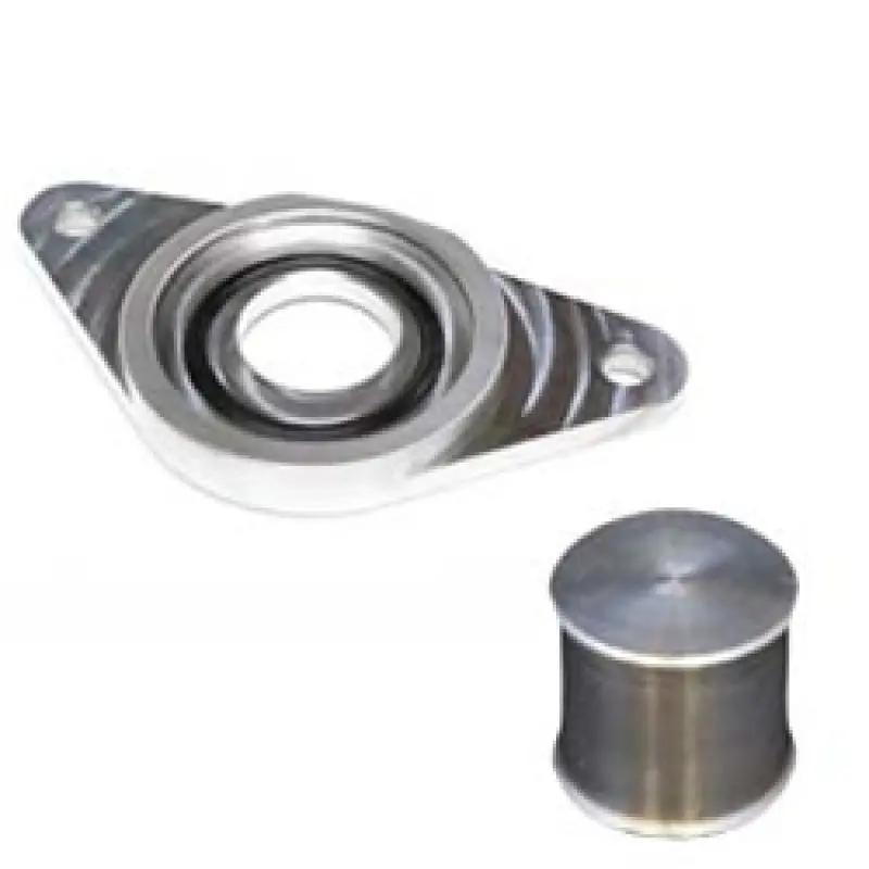 Torque Solution Hks Bov Adapter Flange W/ Plug: Subaru Wrx / Sti 1