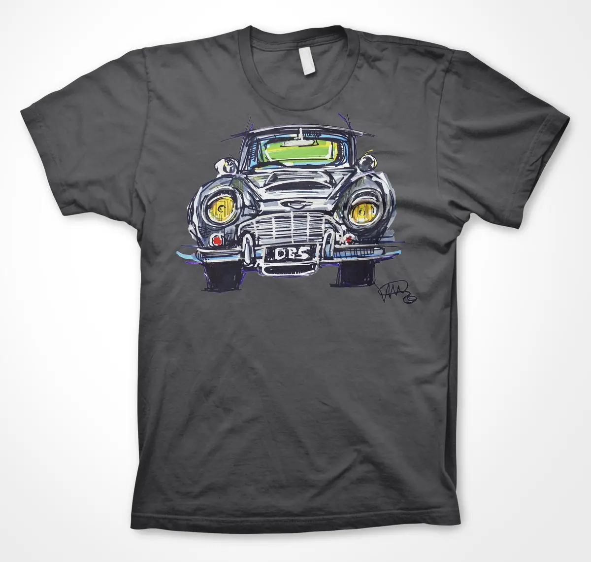 Aston Martin DB5 James Bond Era T-Shirt
