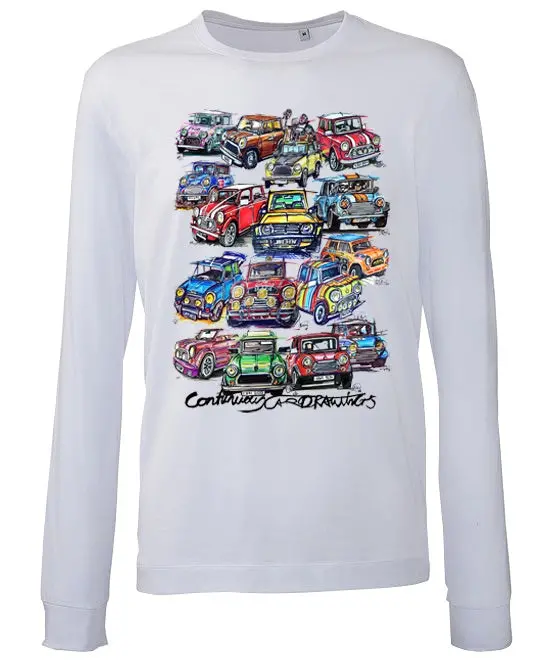 #Continuouscar Collection - Classic Mini - Unisex T-Shirt - Long Sleeve 1