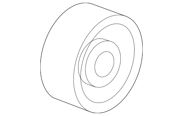 2008 Honda Civic Si Idler Pulley 1