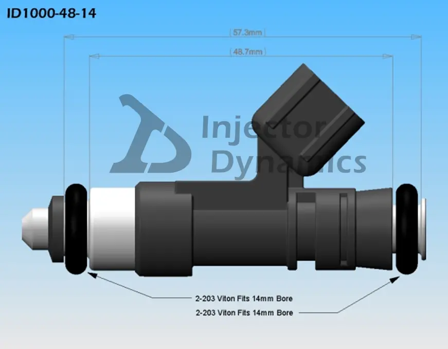 Injector Dynamics 1000Cc Injector Set For 02-05 Civic Si 2