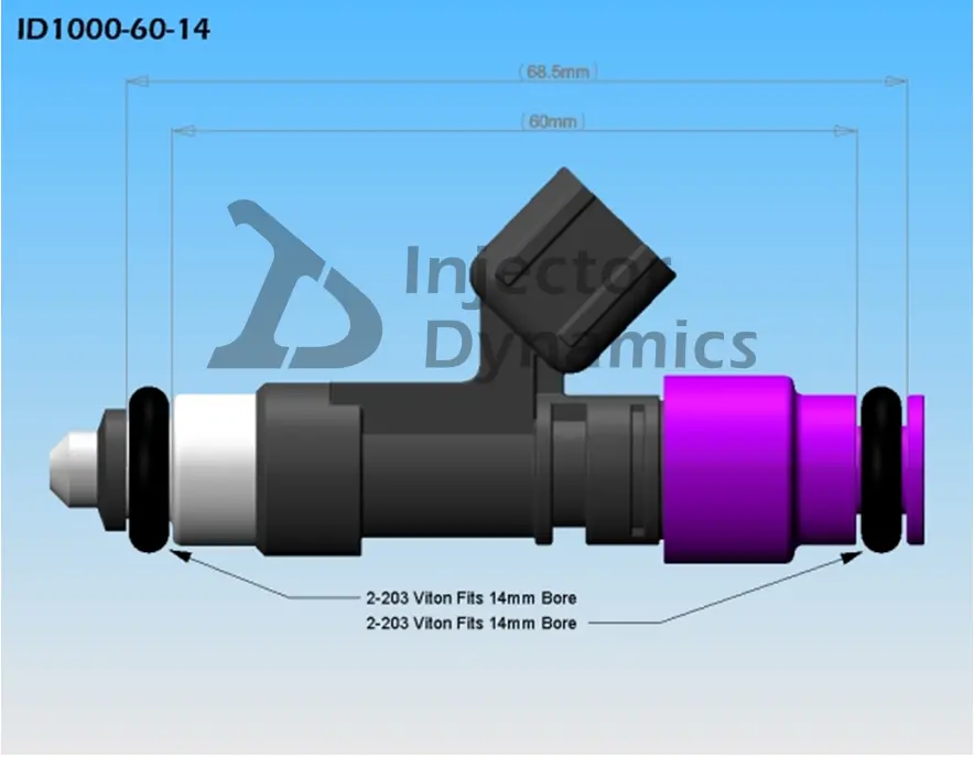 Injector Dynamics 1050Cc Injectors: 93-98 Mkiv Supra Turbo 14Mm 2