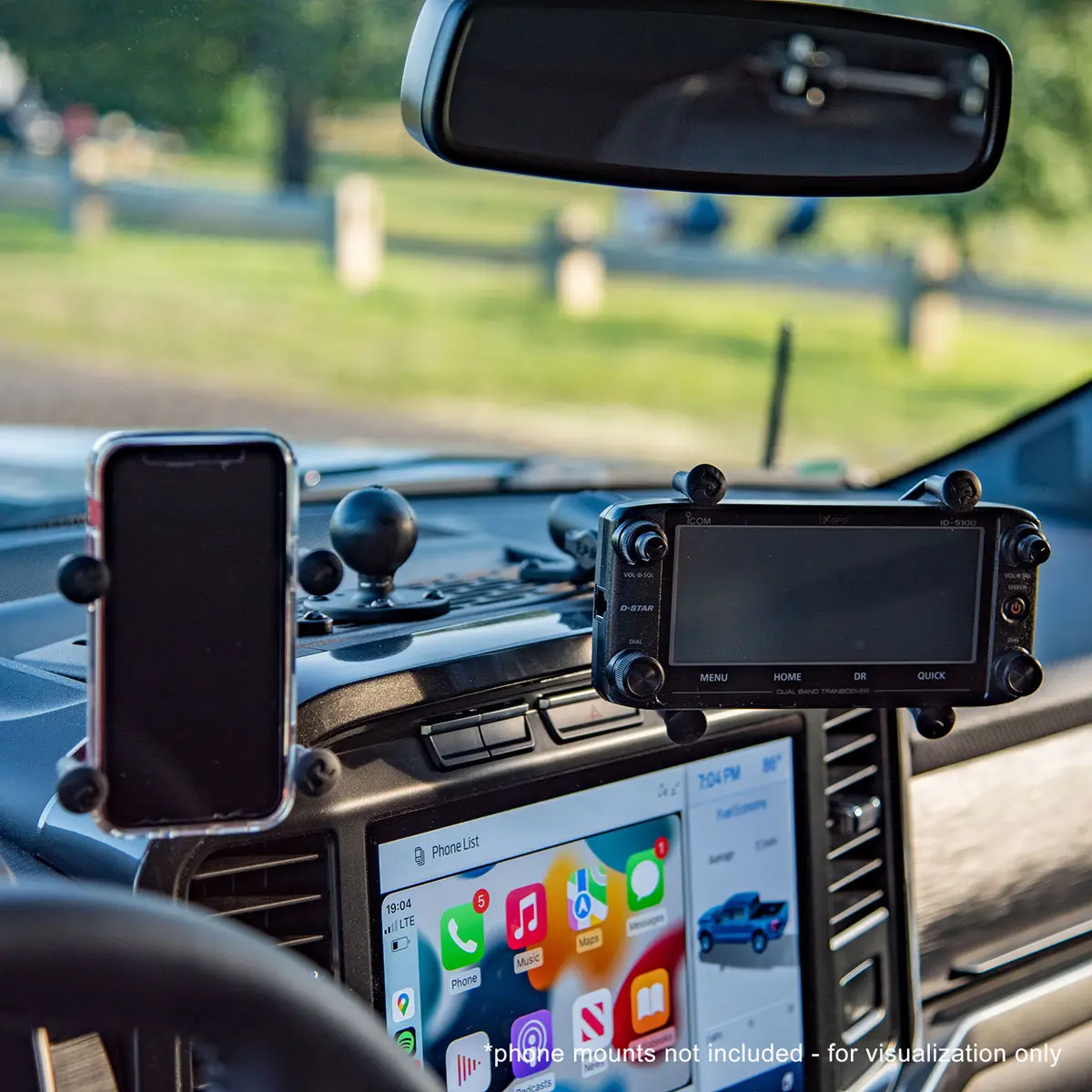 Dash Mount (Standard And Pro) | Ford F-150 & Raptor (2021-2025) 1