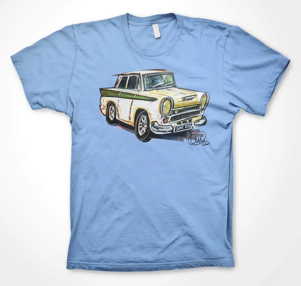 Lotus Cortina Classic British Racing Tee