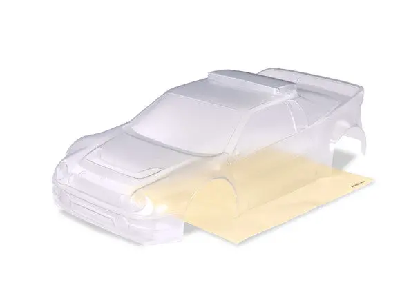 Traxxas Body, Ford Rs200 (Clear)/ Window Masks 1