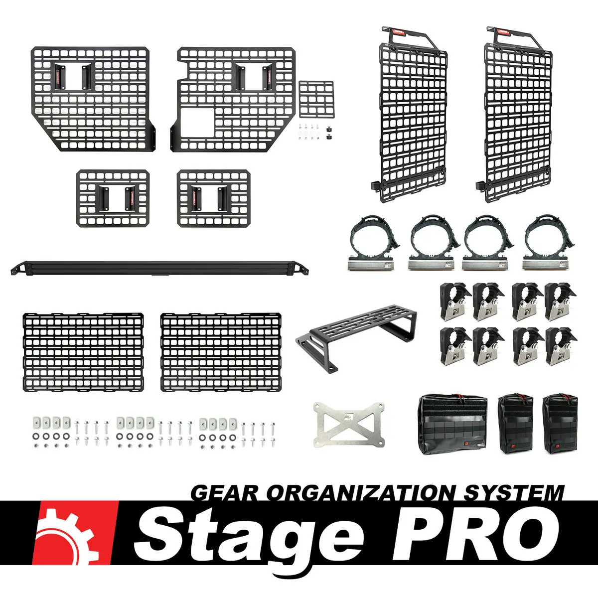 Gear Organization System - Stage Pro Kit | Ford F-250, F-350, F-450 (2017-2022) 1