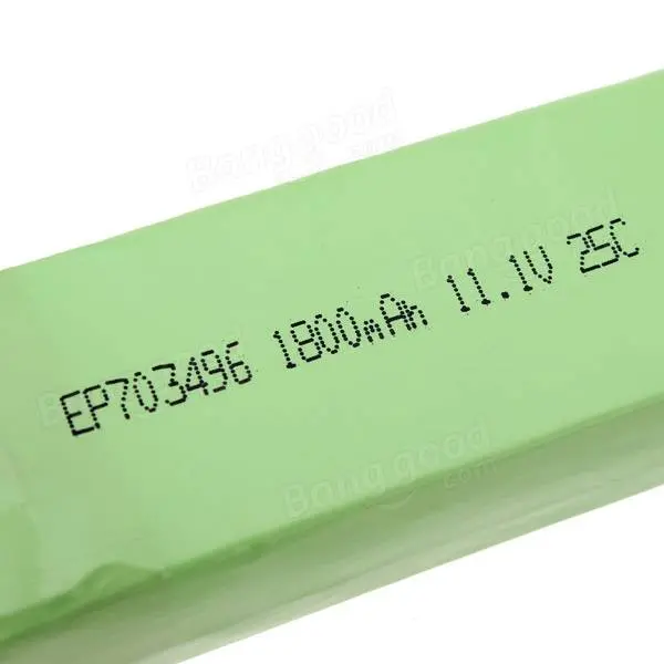 Rc -Pro Sonic19xli 11.1V Battery 1