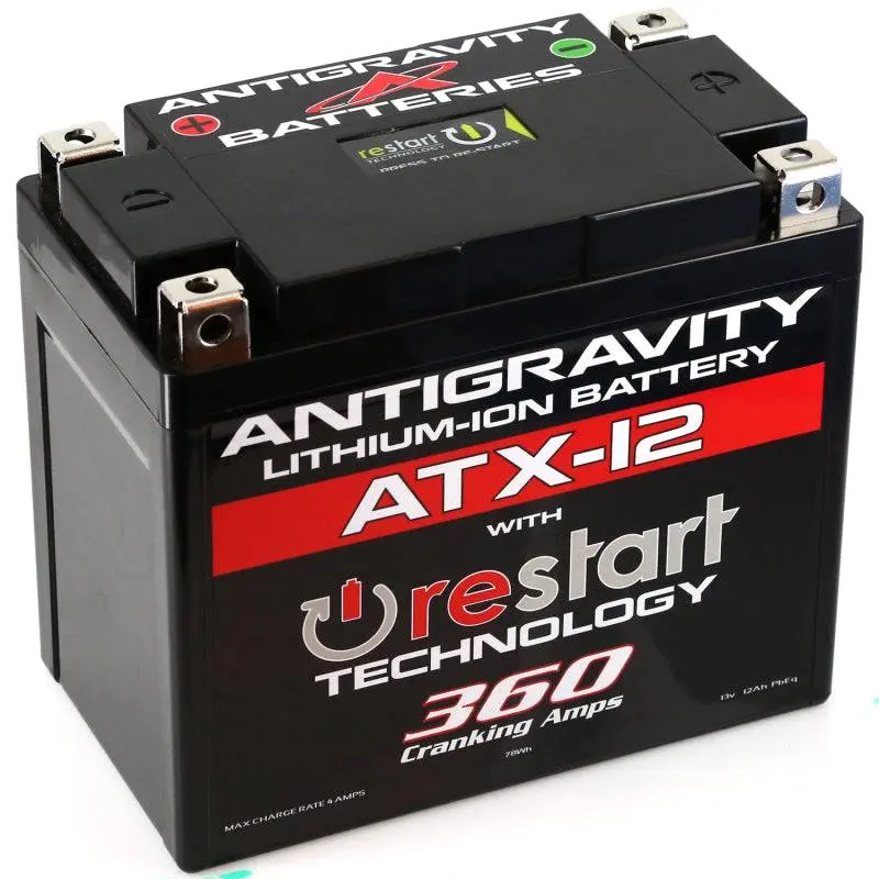 Antigravity Batteries - Ytx12 High Power Lithium Battery W/Re-Start 1