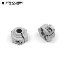 Vanquish Products Aluminum 12Mm Clamping Wheel Hex (2) (Silver) 1