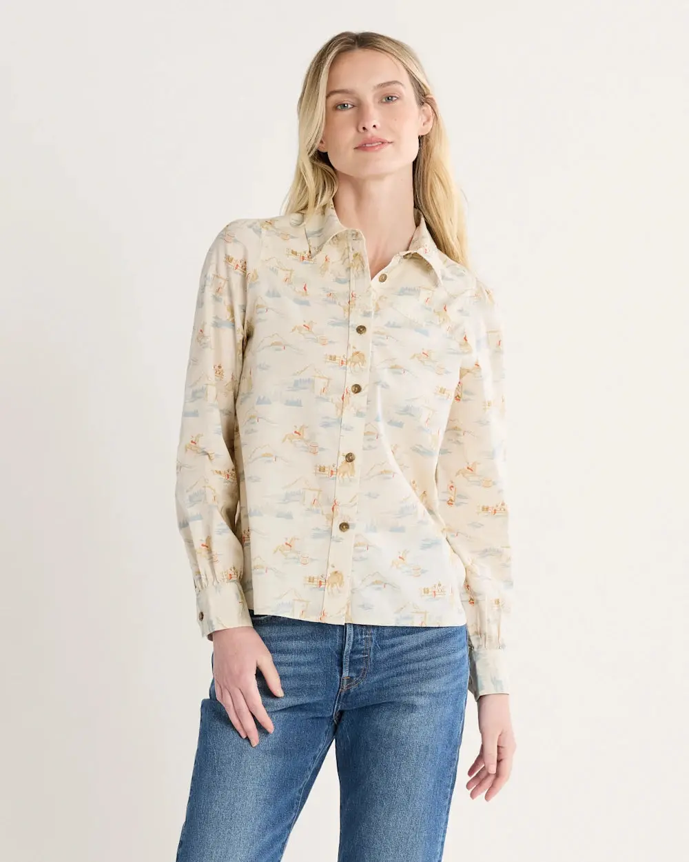 Pendleton Women's Winona Puff-Sleeve Shirt 1