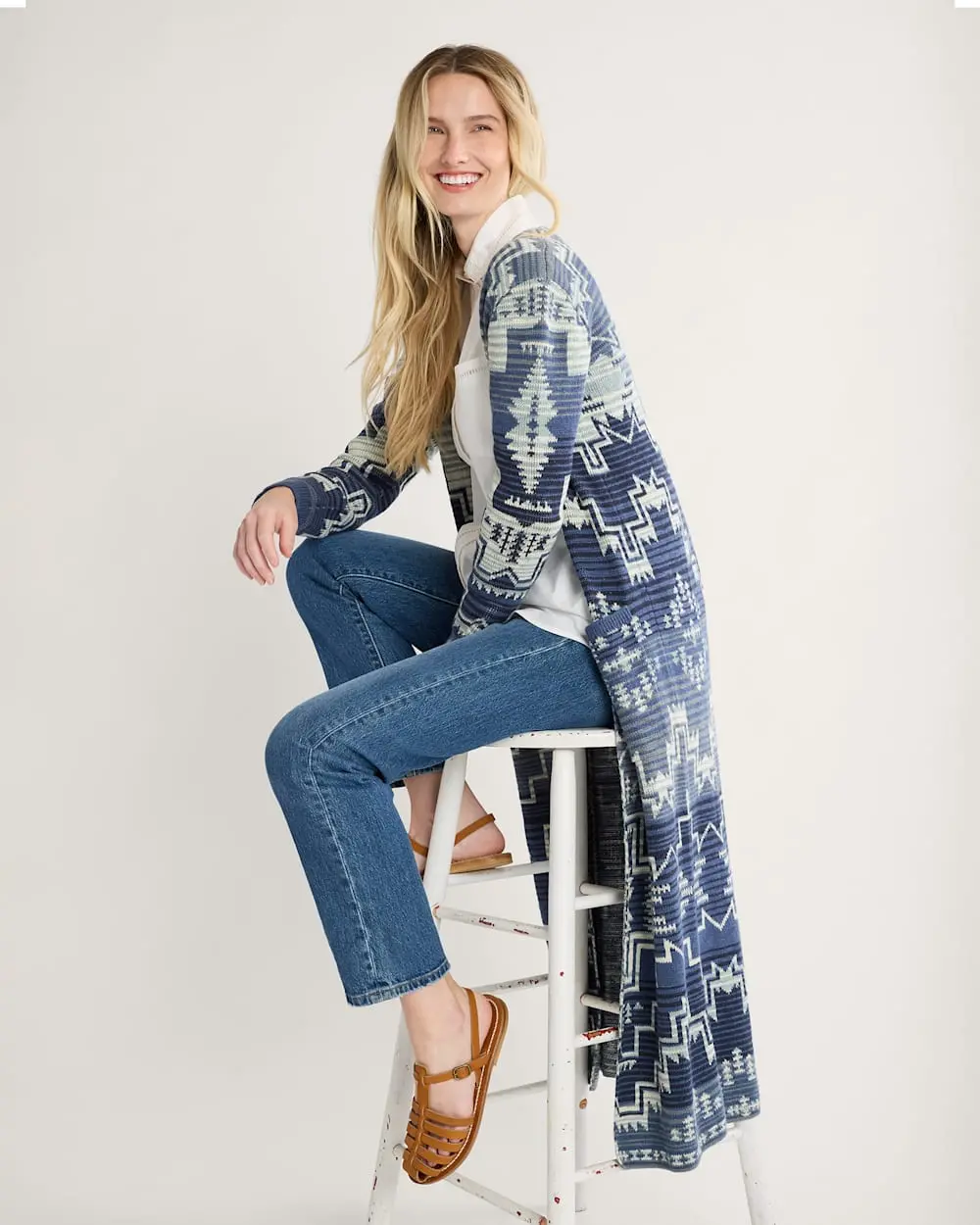 Pendleton Women's Cotton Duster Cardigan 1