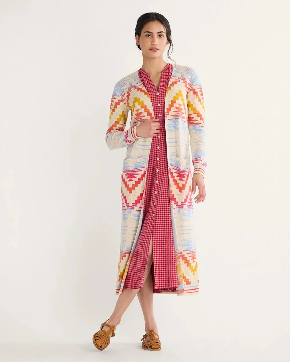 Pendleton Women's Cotton Duster Cardigan 1