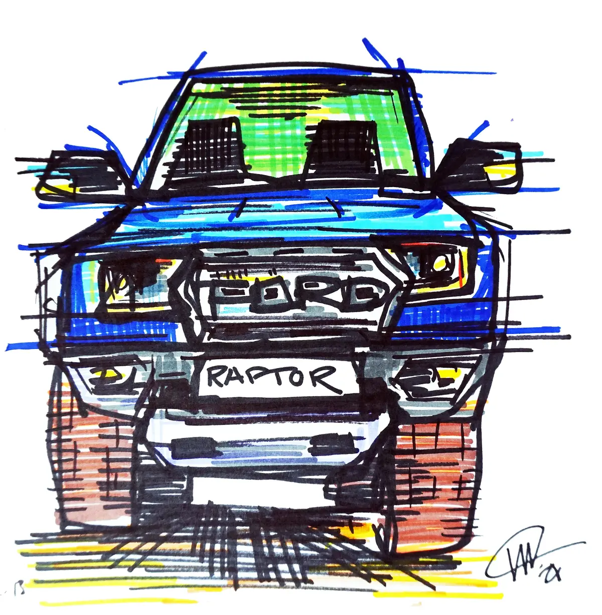 #Continuouscar No.13 | Ford Raptor F150 1