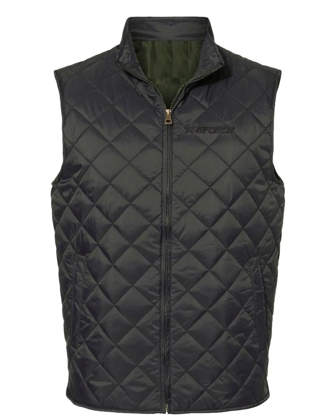 Quilted Embroidered Vest 1