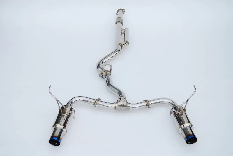 Invidia N1 Twin Outlet Single Layer Tip Cat-Back Exhaust - Fits 2022-2026 Subaru Wrx 1