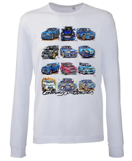 #Continuouscar Collection -  Subaru - Unisex T-Shirt - Long Sleeve 1