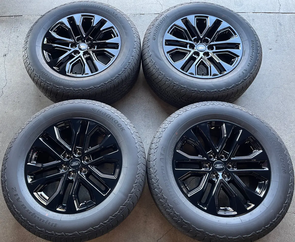 Sold 2025 Ford F150 Lariat Limited Factory 20 Wheels Tires Oem Rims Rl3j1007ba Black 1