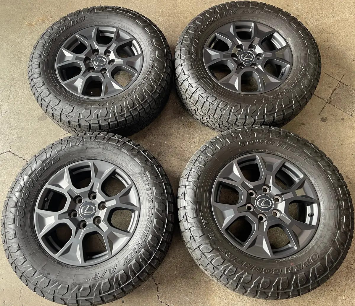 Sold 2025 Lexus Gx550 Premium Factory 18" Wheels Tires Oem Rims Toyo At3 265/70/18 1