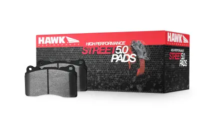 Hawk Hps 5.0 Rear Brake Pads - Fits 03-05 Subaru Wrx 1