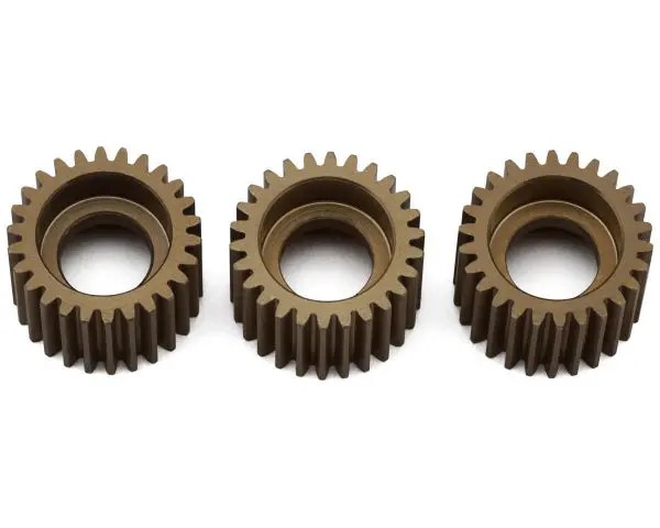 1Up Racing Rc10b7/B6 "Stand-Up" Aluminum Idler Gear Set (3) 1