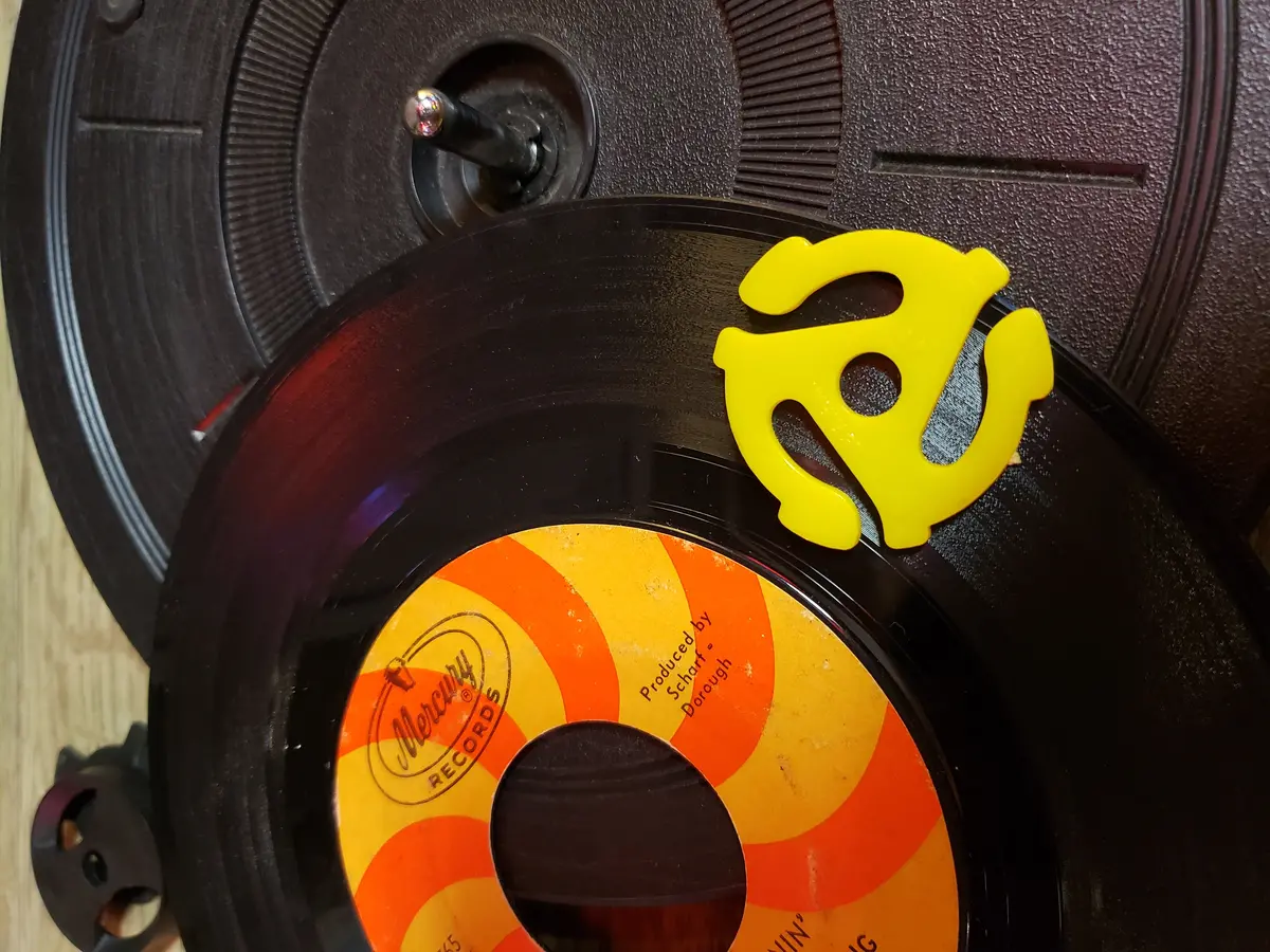 45 Rpm Record Spacer 1