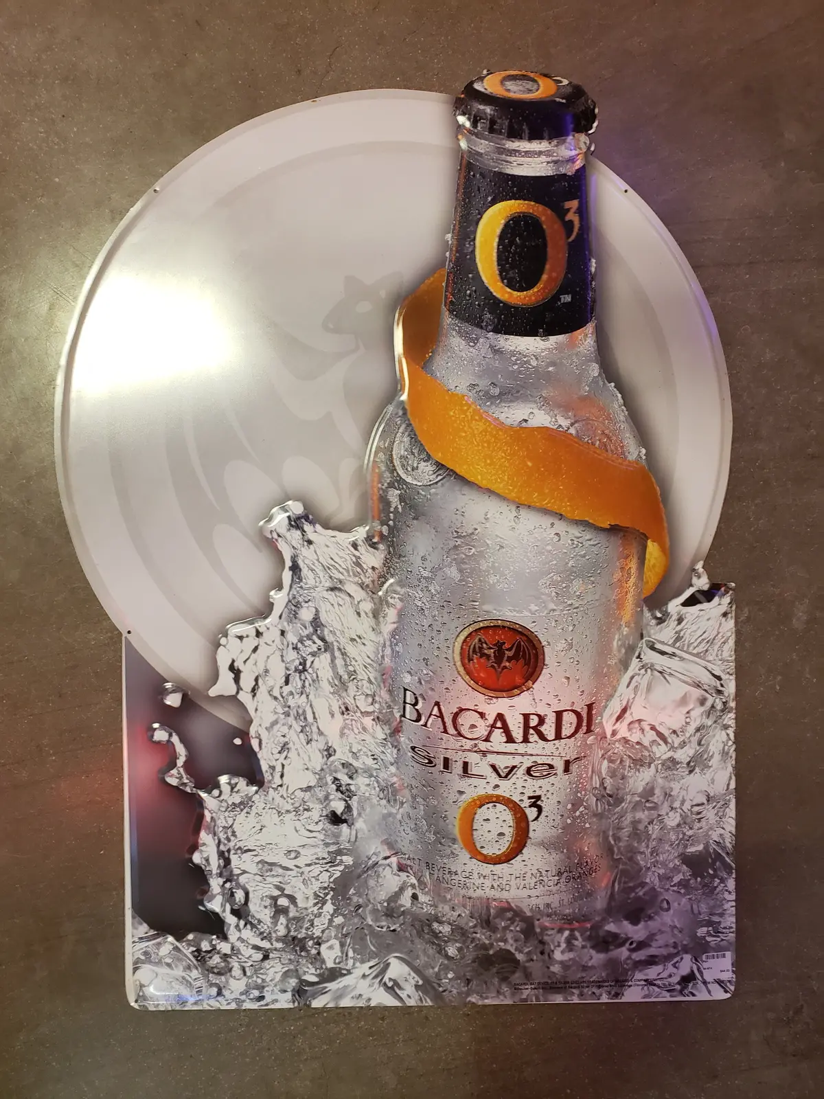 Bacardi Silver Pub Sign 1
