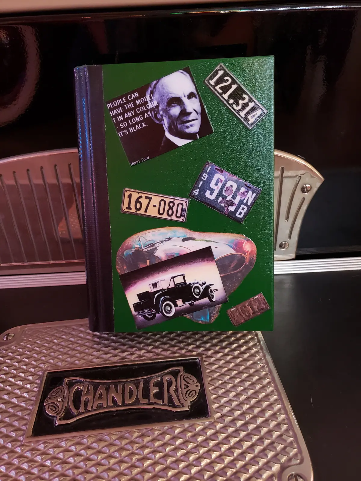 Auto Themed Travel Journal / Keepsake Book 1