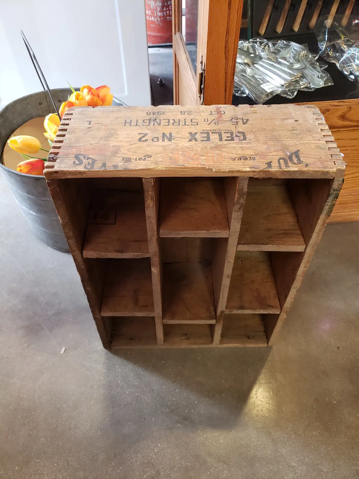 Gelex Wooden Blasting Crate 1