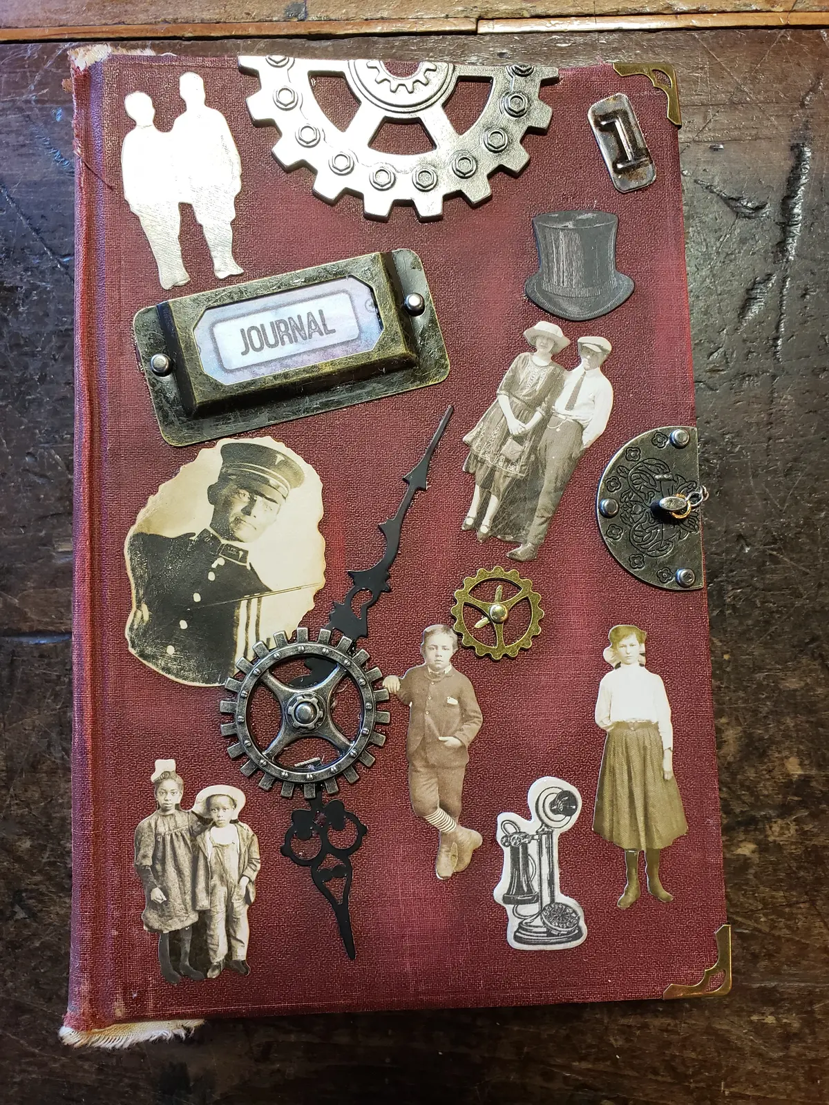 Steampunk Themed Journal 1