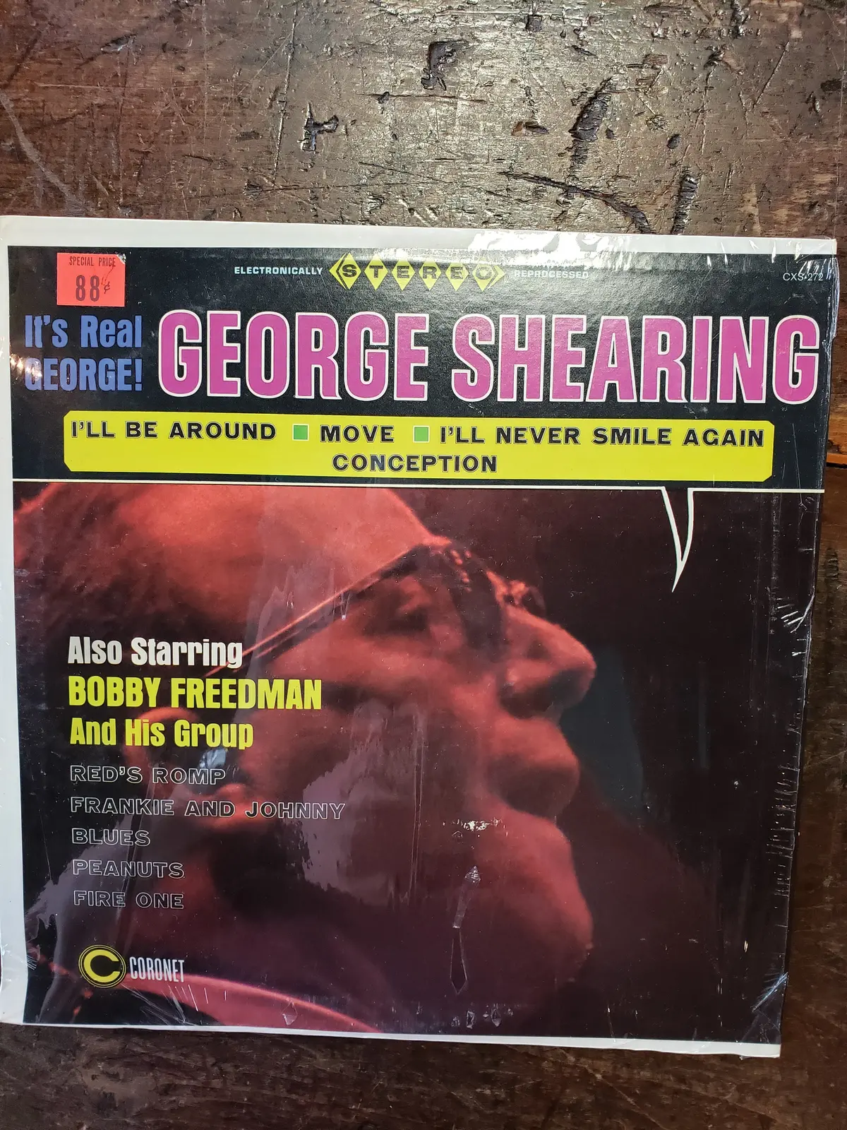 George Shearing/ The Bobby Freeman Group Vinyl Record 1