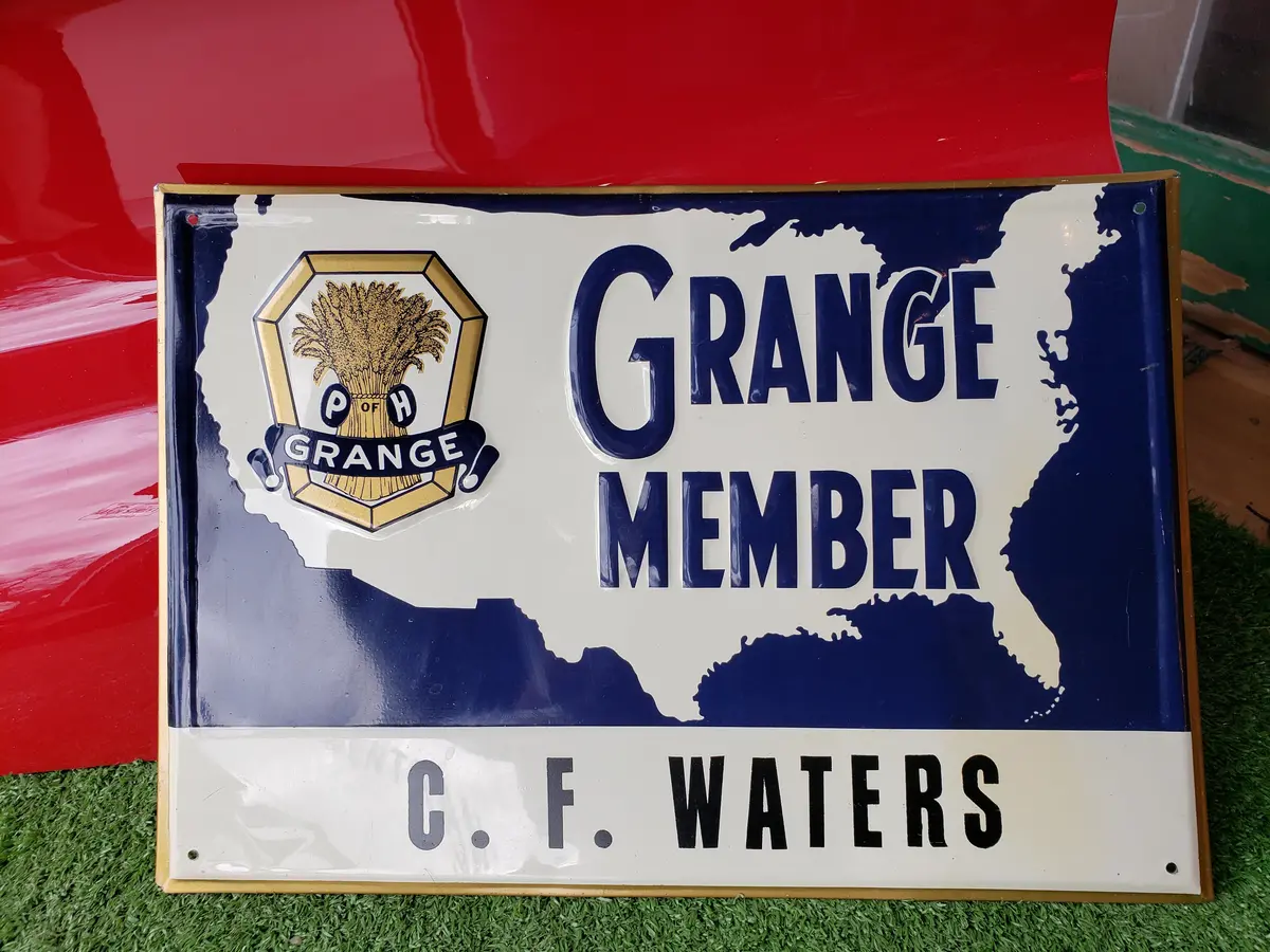 Grange Member Sign 1