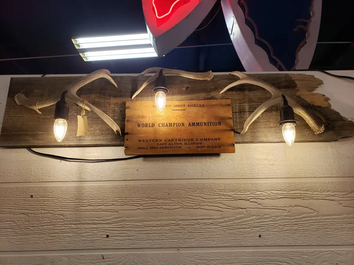Upcycled Light Made From Deer Antler Sheds 1