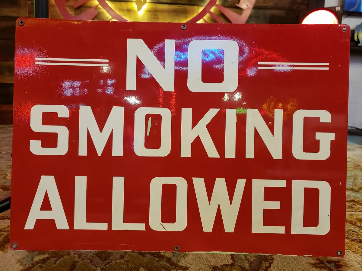 No Smoking Sign 1