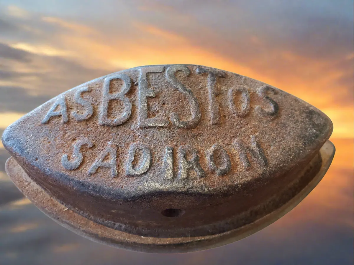 Asbestos Sad Iron 1