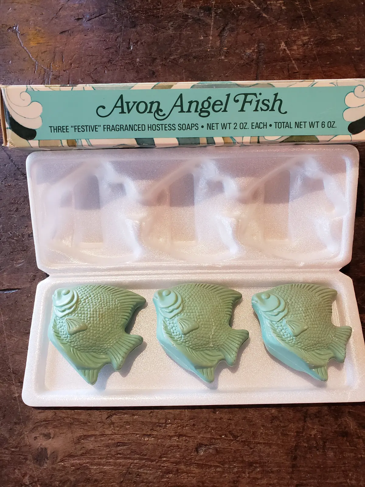 Avon Angel Fish Hostess Soap Set 1