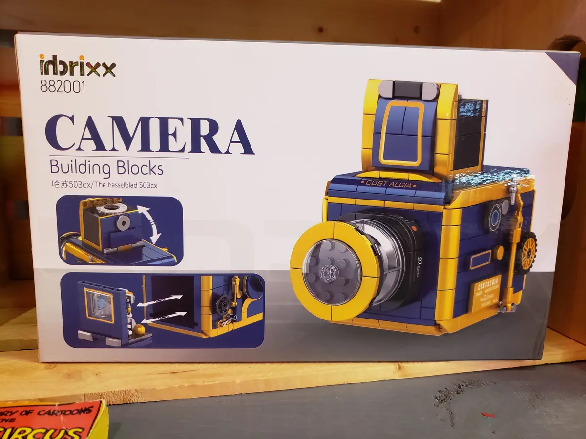 Vintage Hasselblad Camera Building Blocks 1