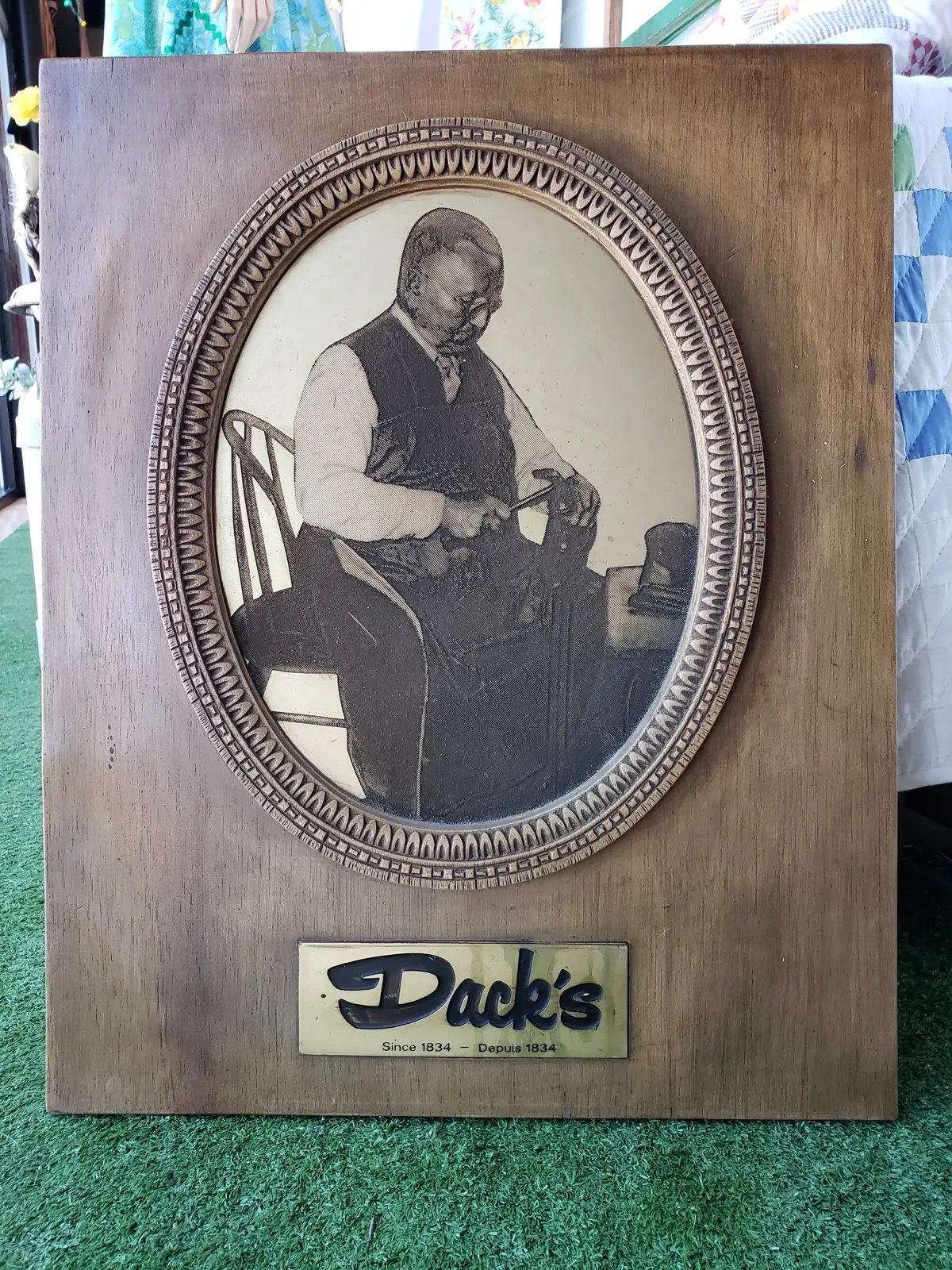 Dack's Shoe Repair Sign 1