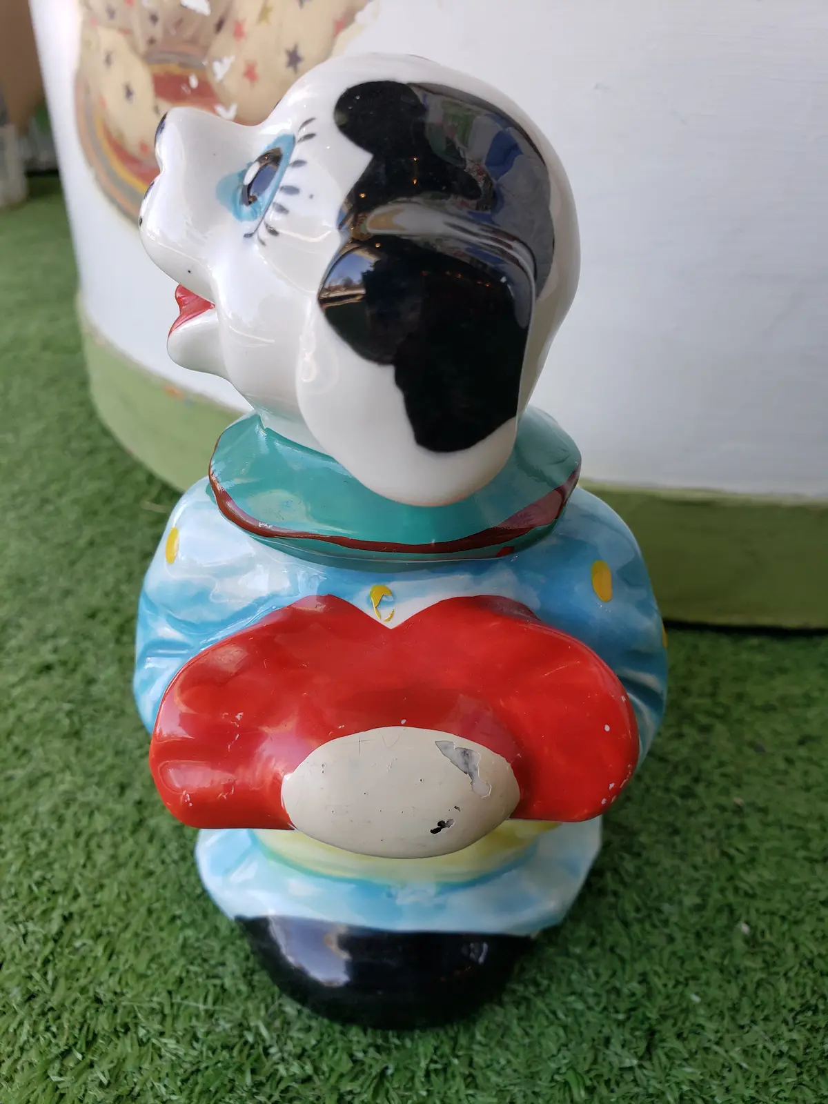 Clown Dog Planter 2
