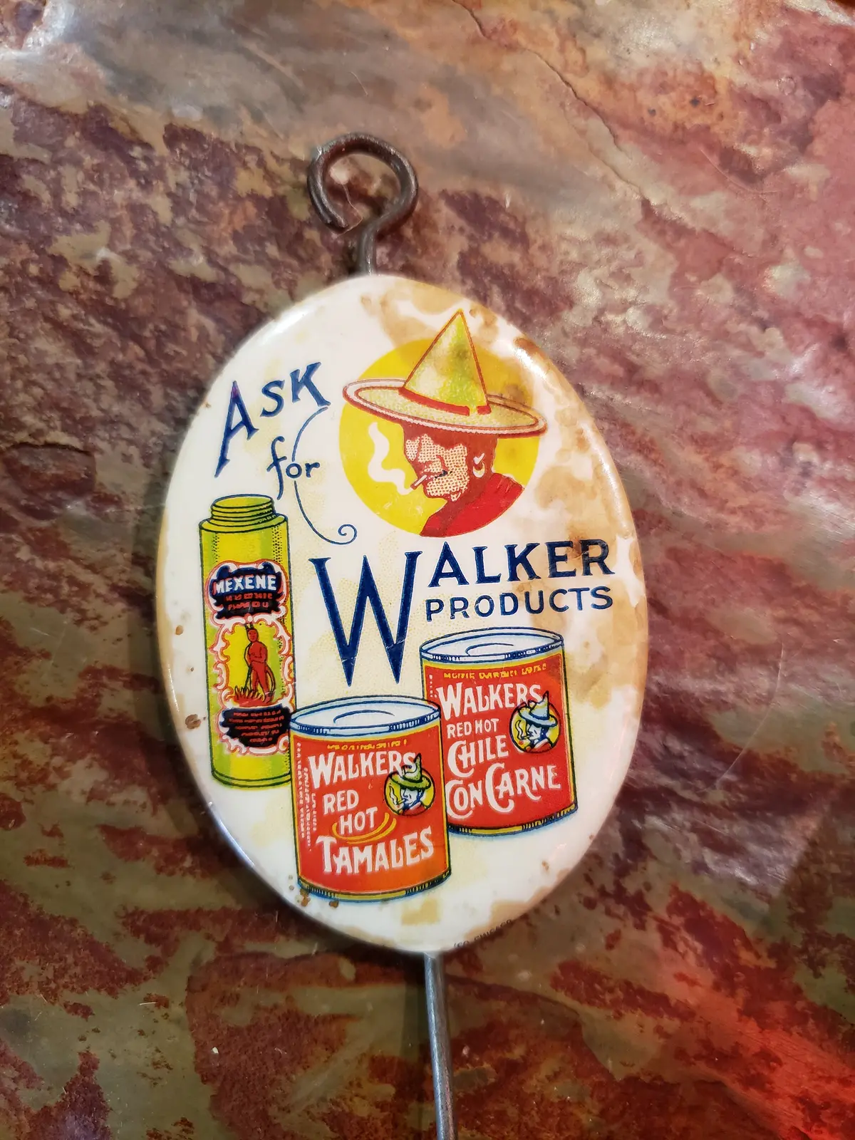1930S Walker Products Advertising Hook 1