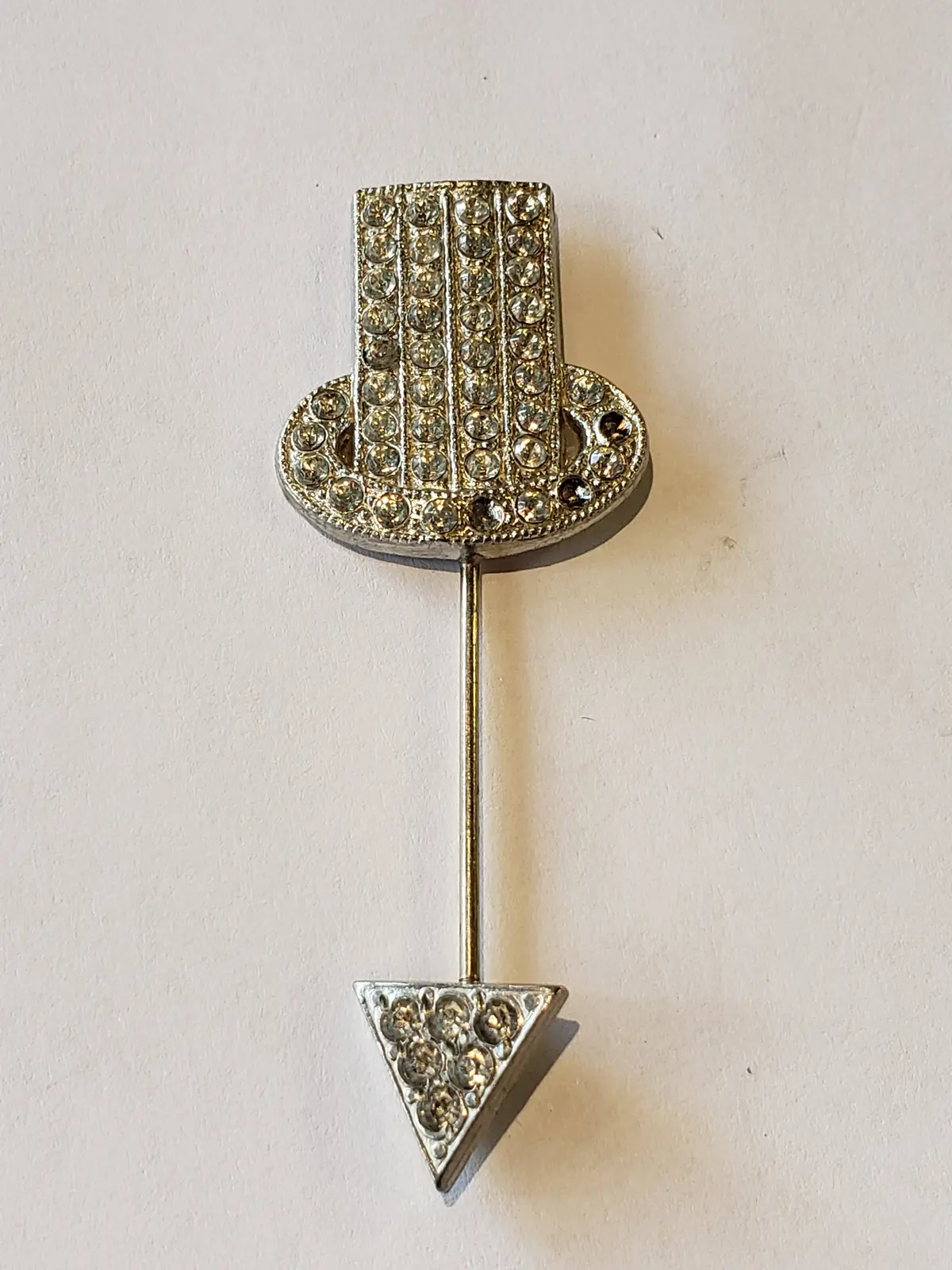 Art Deco Top Hat Pin 1